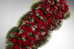 copricassa rose rosse