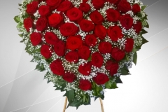 cuore rose rosse